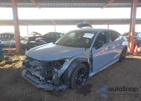 2023 Honda Civic Sport из США, поврежденный, VIN 2HGFE2F56PH540616